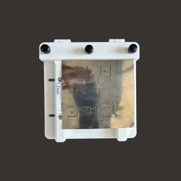 Tarangify SMT PCB Stencil - 3 Tarangify StencilGrip Pro — 3D Printed PCB Stencil Printing Jig | 180mm Base | Foldable Hinge | Made in India