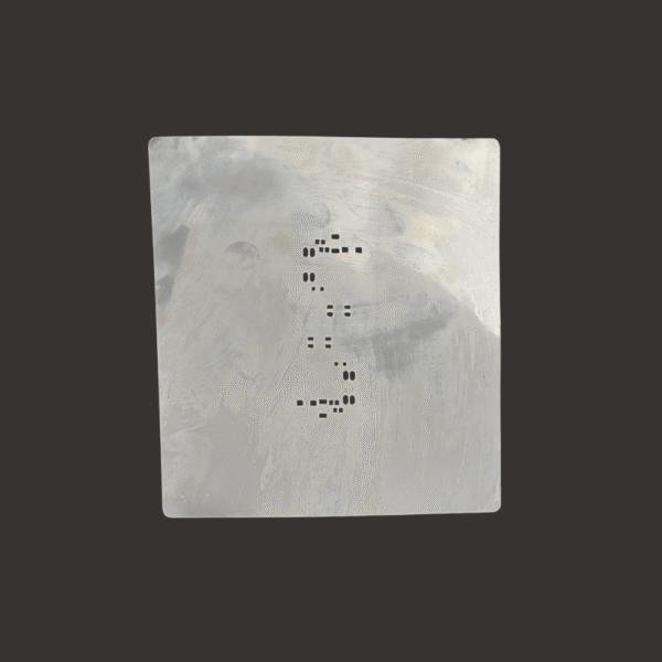 Tarangify SMT PCB Stencil - 4 SMT PCB Stencil – SS 304 Stainless Steel | 0.1mm Thickness | 110mm Design Area