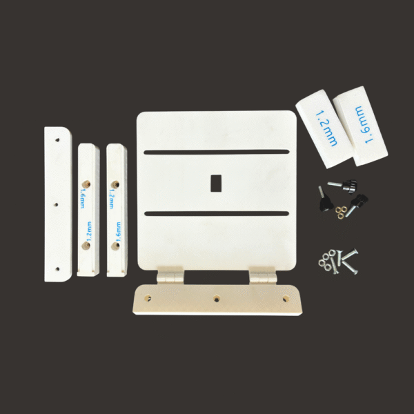 Tarangify SMT PCB Stencil - 4 (6) Tarangify StencilGrip Pro — 3D Printed PCB Stencil Printing Jig | 180mm Base | Foldable Hinge | Made in India